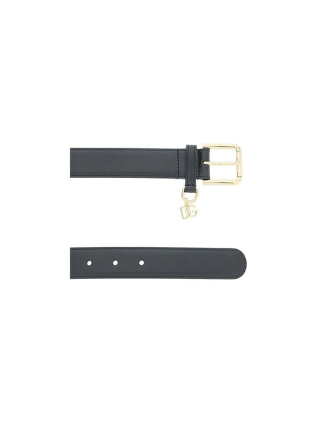 DG Charm Calfskin Belt.