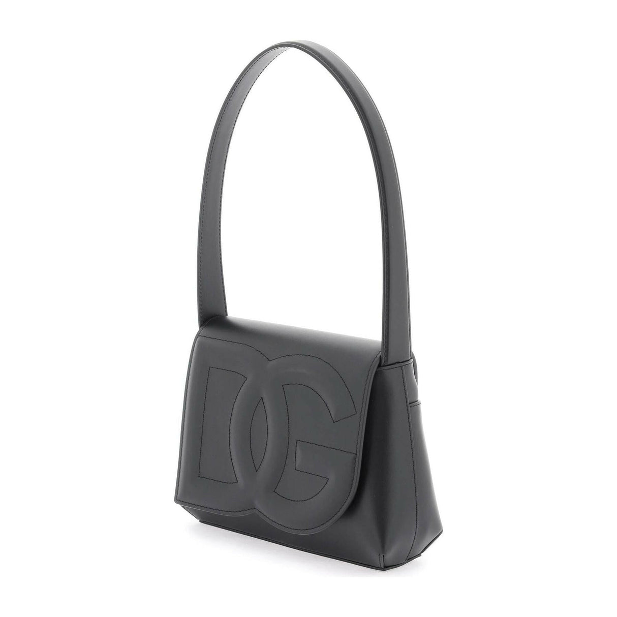 DG Logo Bag Calfskin Shoulder Bag.