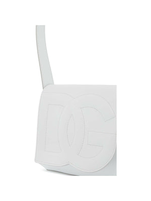 DG Logo Bag Calfskin Shoulder Bag.