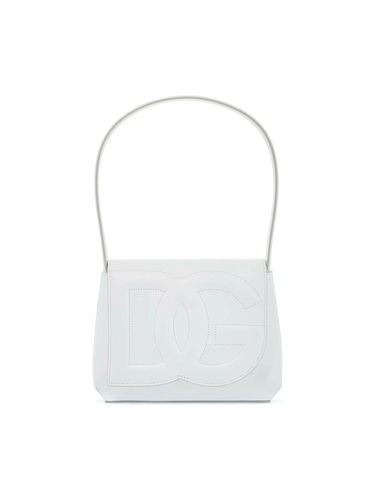 DG Logo Bag Calfskin Shoulder Bag.