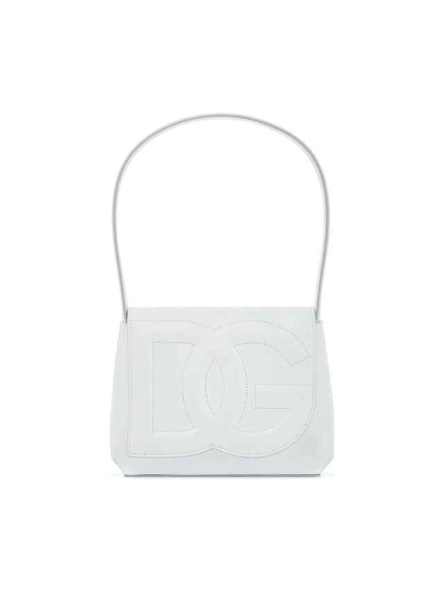 DG Logo Bag Calfskin Shoulder Bag.