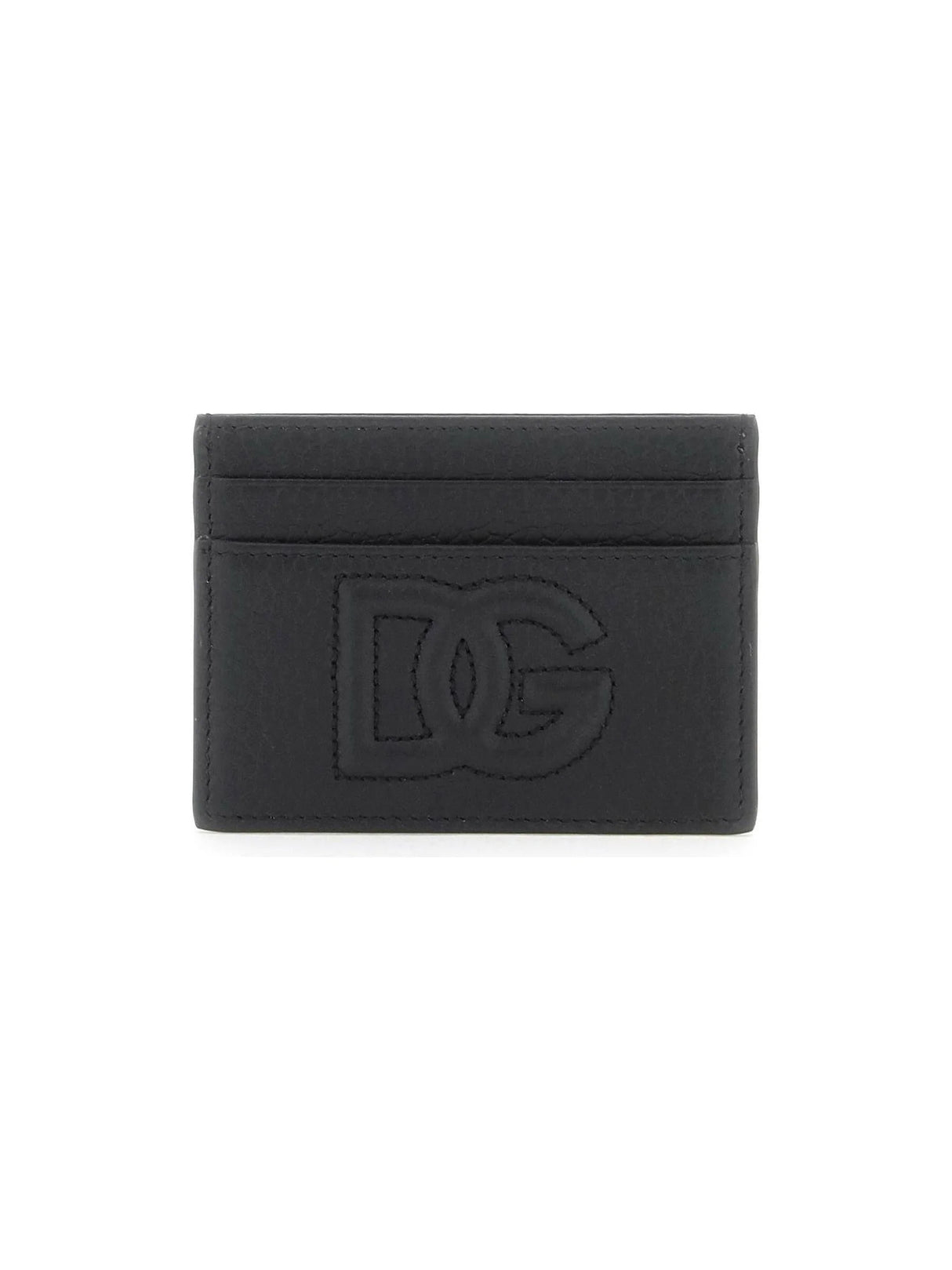 DG Logo Leather Cardholder.