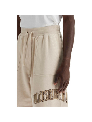 Embroidered Logo Jogging Shorts.