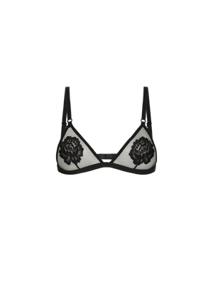 Embroidered Mesh Bra-Dolce & Gabbana-JOHN JULIA