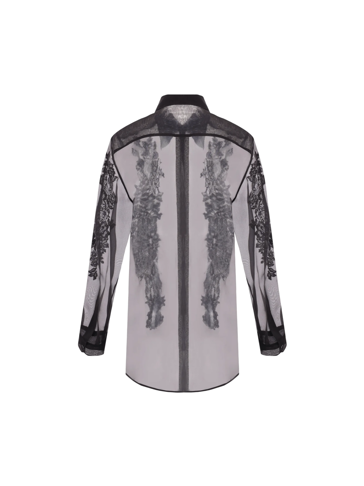 Embroidered Organza Shirt-Dolce & Gabbana-JOHN JULIA