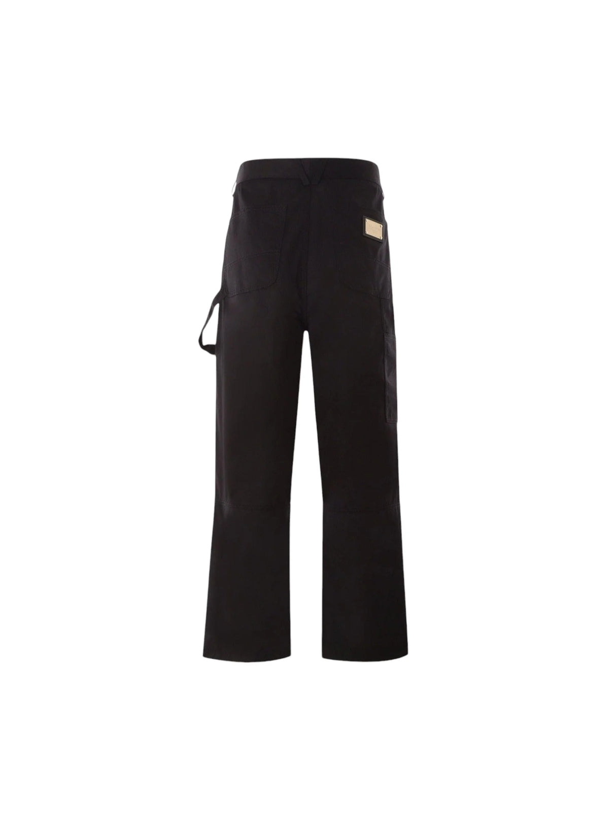 Gabardine Workwear Pants-DOLCE&GABBANA-JOHN JULIA