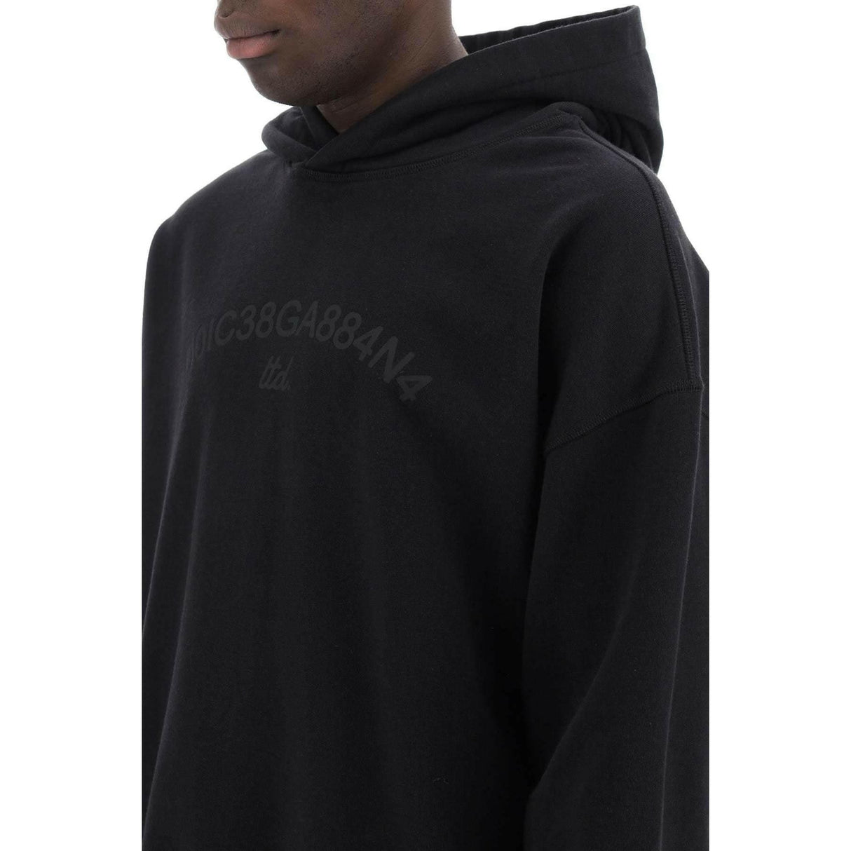 Hooded Sweatshirt With Logo Print DOLCE & GABBANA JOHN JULIA.