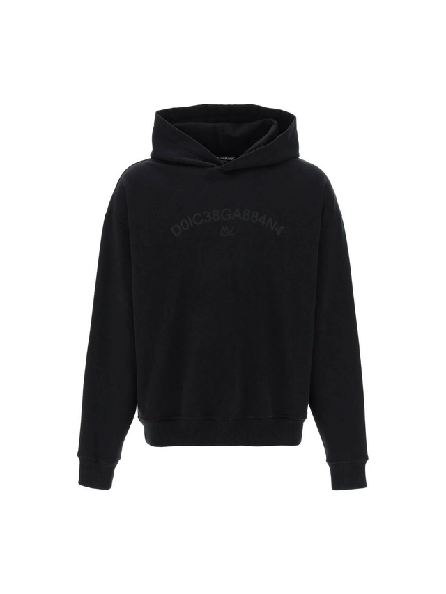 Hooded Sweatshirt With Logo Print DOLCE & GABBANA JOHN JULIA.