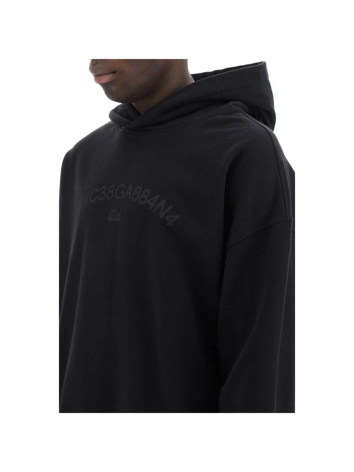 Hooded Sweatshirt With Logo Print DOLCE & GABBANA JOHN JULIA.