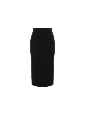 Jersey Midi Pencil Skirt-DOLCE&GABBANA-JOHN JULIA