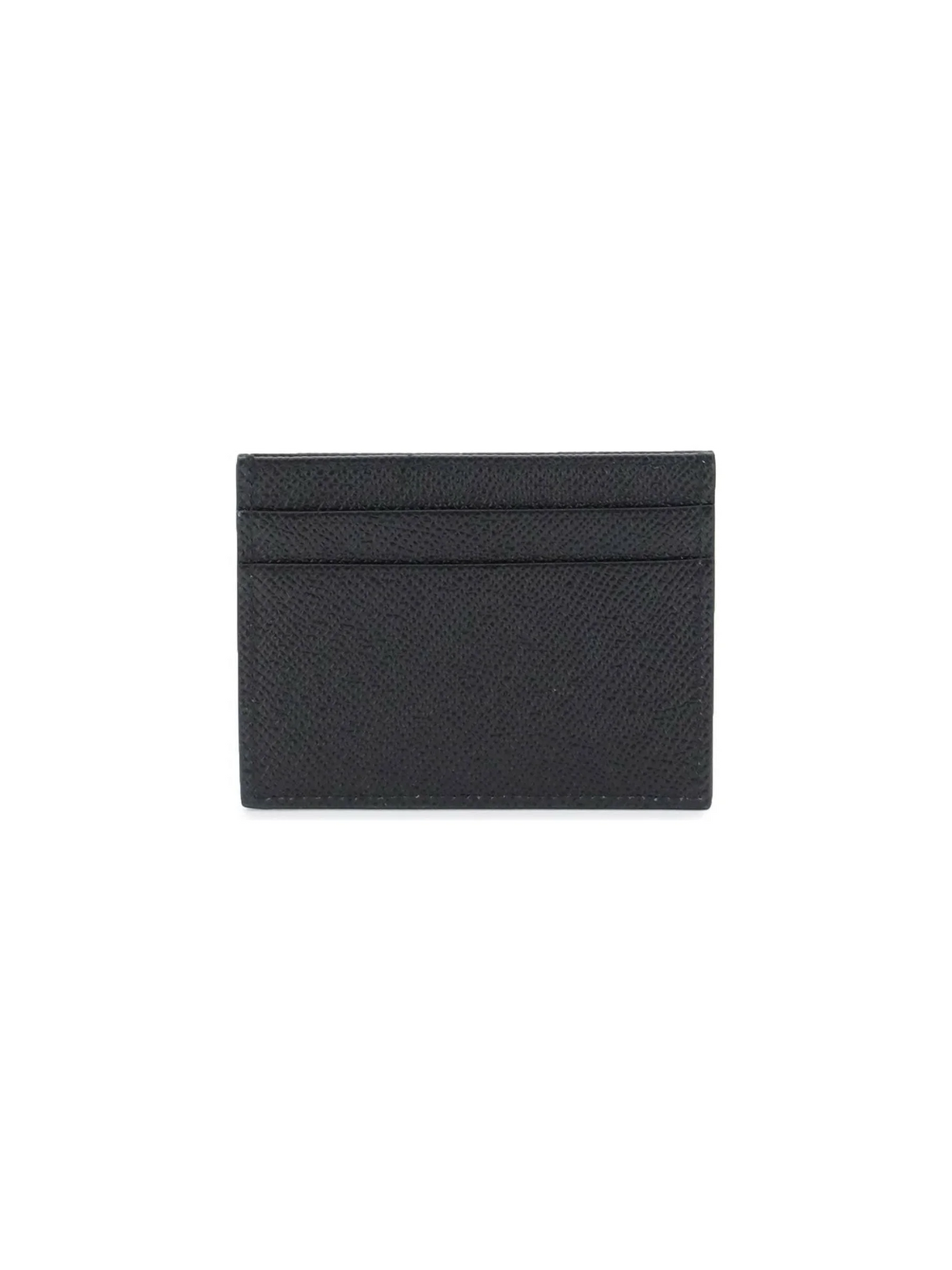 Leather Card Holder With Logo Plate DOLCE & GABBANA JOHN JULIA.