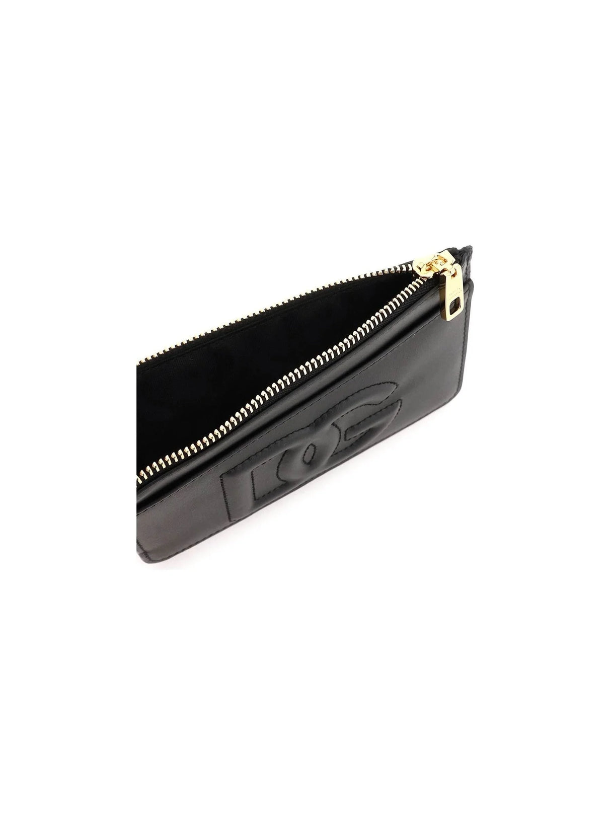 Leather Cardholder DG Logo - OS - Women > Accessories > Wallets and Small Leather Goods > Card holders