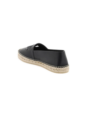 Leather Espadrilles With DG Logo DOLCE & GABBANA JOHN JULIA.