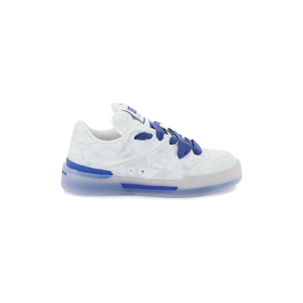 White Leather New Roma Sneakers DOLCE & GABBANA JOHN JULIA.