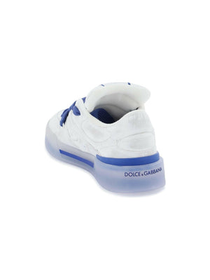 White Leather New Roma Sneakers DOLCE & GABBANA JOHN JULIA.