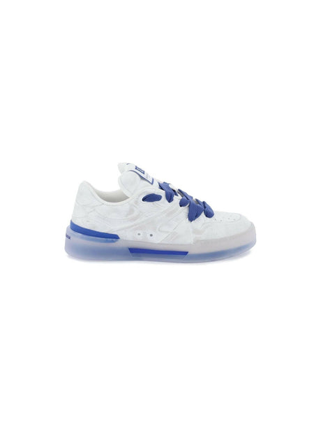 White Leather New Roma Sneakers DOLCE & GABBANA JOHN JULIA.