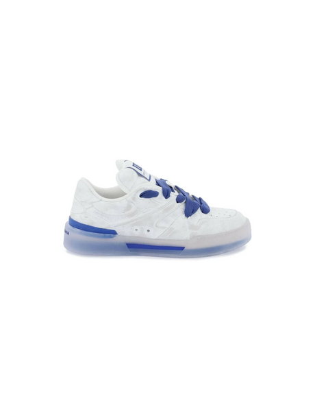 White Leather New Roma Sneakers DOLCE & GABBANA JOHN JULIA.