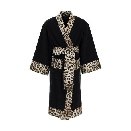 Leo Print Bathrobe DOLCE & GABBANA JOHN JULIA.