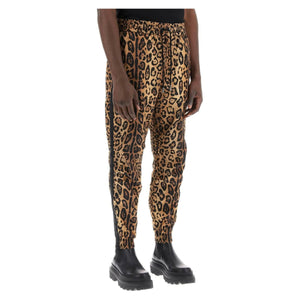 Leopard Print Nylon Jogger Pants DOLCE & GABBANA JOHN JULIA.