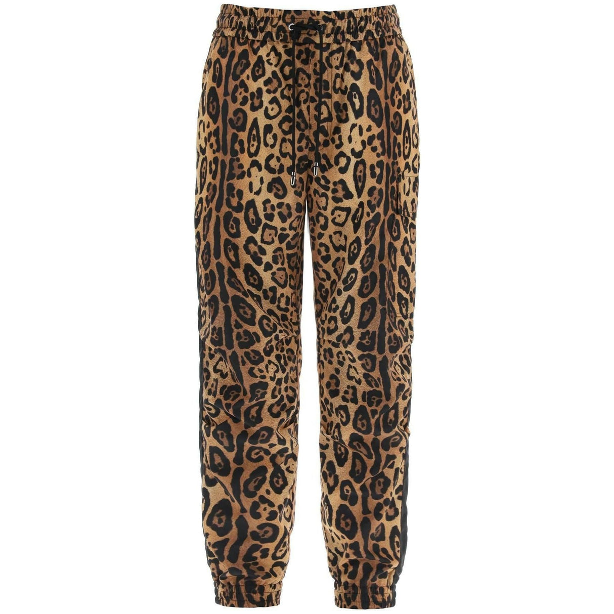 Leopard Print Nylon Jogger Pants DOLCE & GABBANA JOHN JULIA.