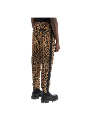 Leopard Print Nylon Jogger Pants DOLCE & GABBANA JOHN JULIA.