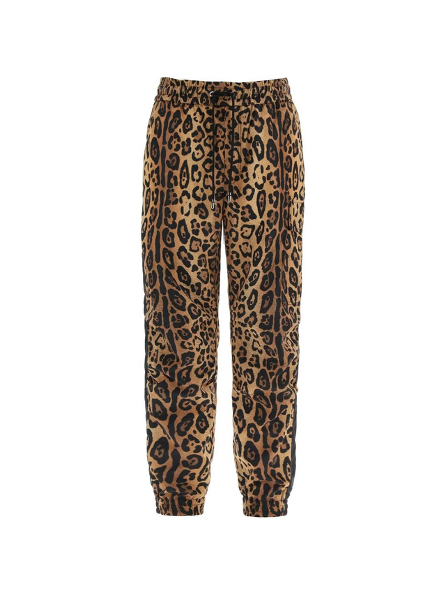 Leopard Print Nylon Jogger Pants DOLCE & GABBANA JOHN JULIA.