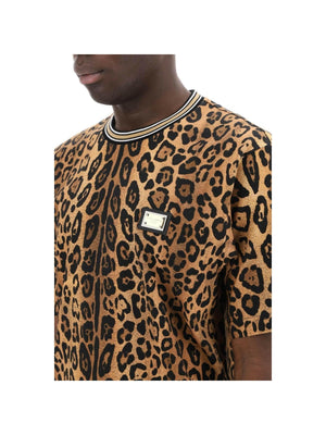 Leopard Print T-Shirt DOLCE & GABBANA JOHN JULIA.