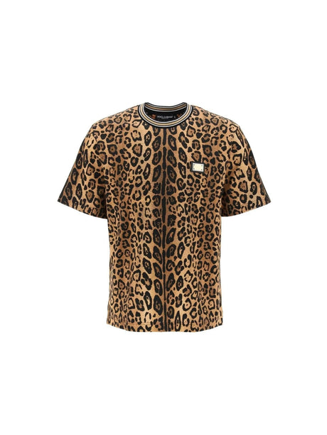 Leopard Print T-Shirt DOLCE & GABBANA JOHN JULIA.