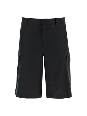 Linen Cargo Shorts DOLCE&GABBANA