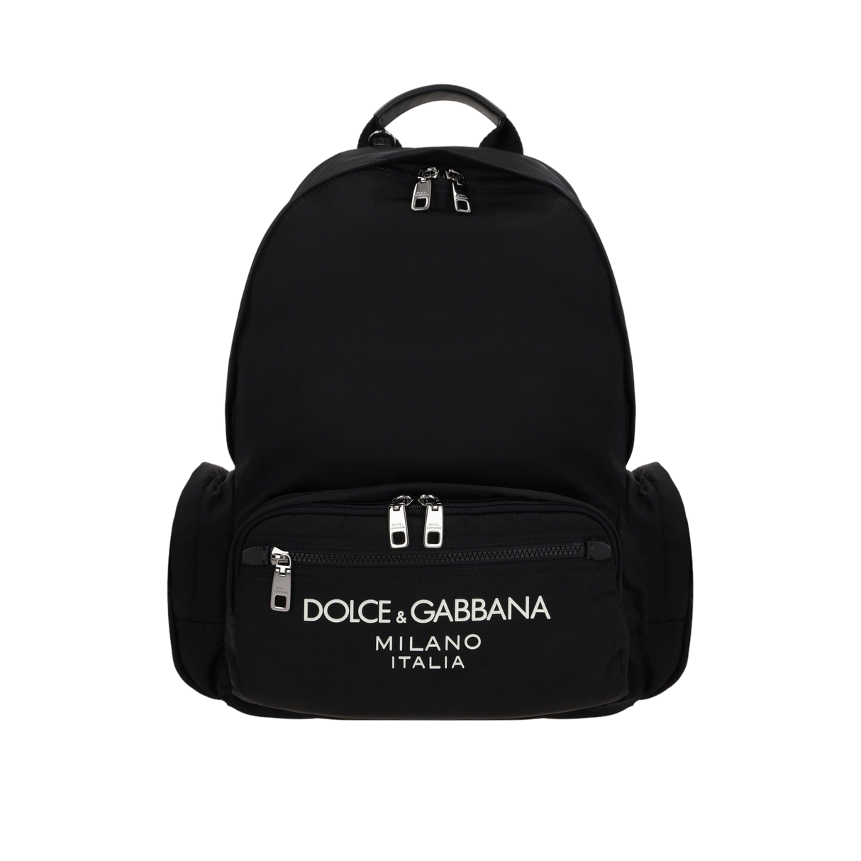 Logo-Detailed Nylon Backpack-DOLCE&GABBANA-JOHN JULIA