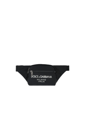 Logo-Detailed Nylon Belt Bag-DOLCE&GABBANA-JOHN JULIA