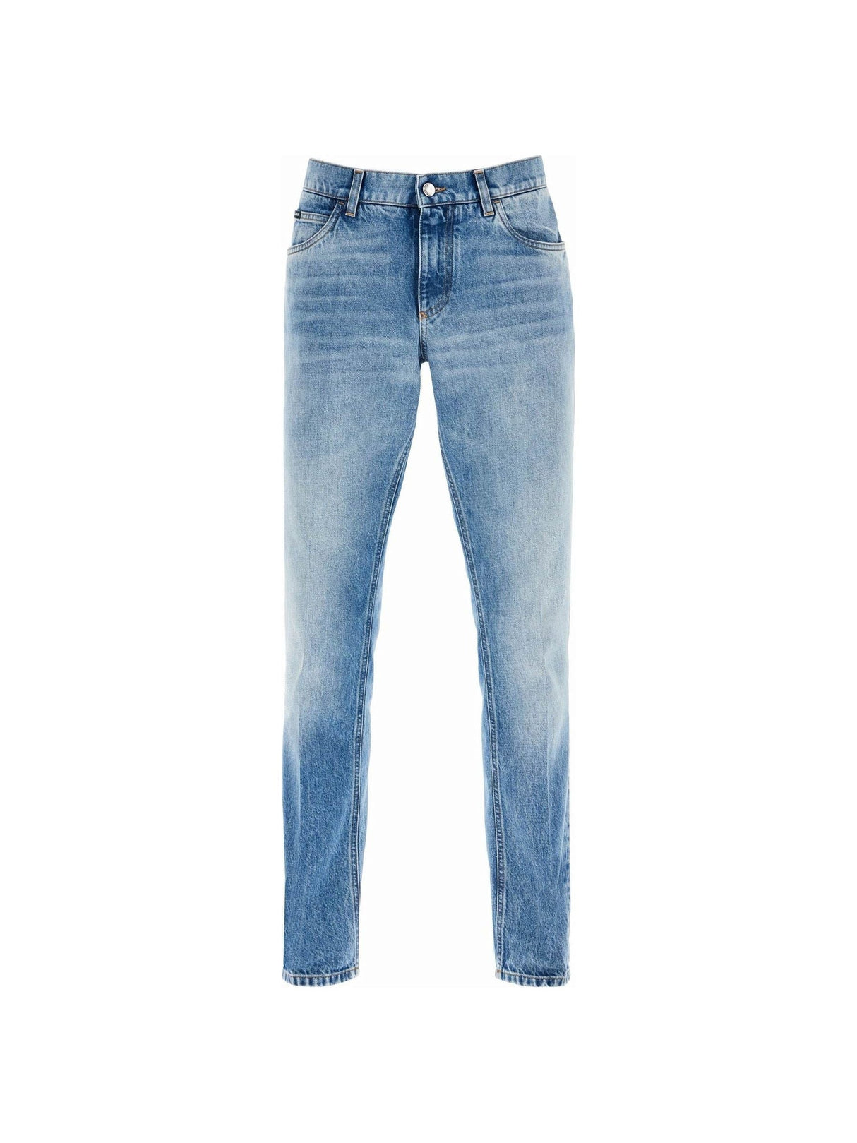 DOLCE & GABBANA-Low Rise Regular Fit Jeans -JOHN JULIA.