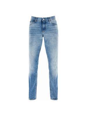 DOLCE & GABBANA-Low Rise Regular Fit Jeans -JOHN JULIA.