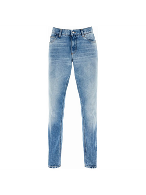 DOLCE & GABBANA-Low Rise Regular Fit Jeans -JOHN JULIA.