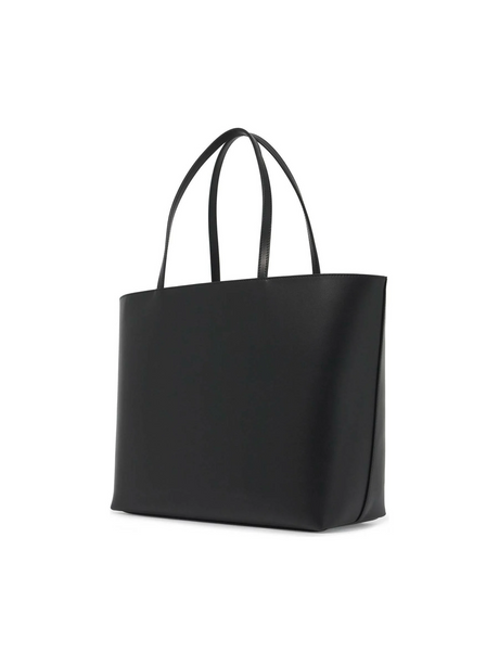 Medium DG Logo Calfskin Tote Bag.