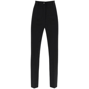 Black Milano Stitch Trousers DOLCE & GABBANA JOHN JULIA.