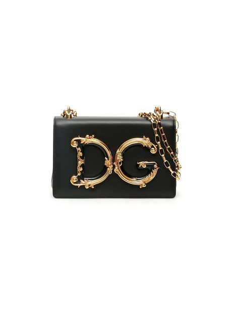 DG Girls Nappa Leather Bag-Dolce & Gabbana-JOHN JULIA