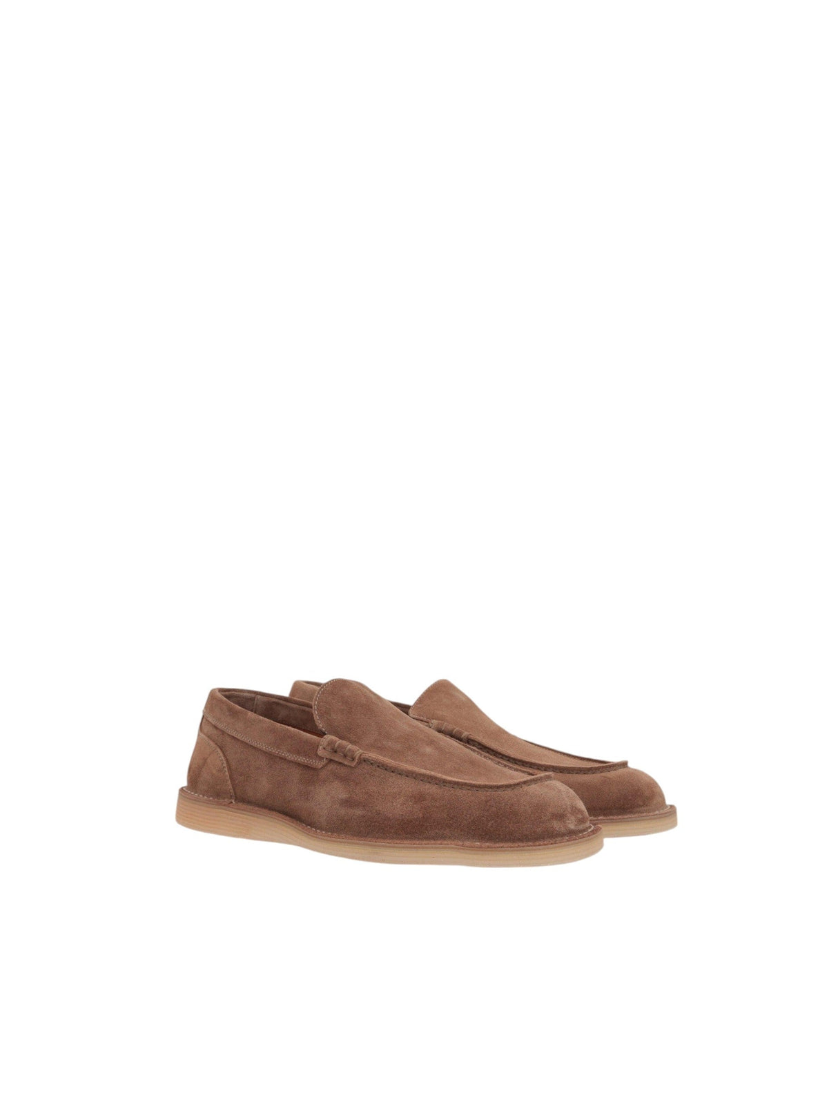 New Florio Ideal Suede Loafers-DOLCE&GABBANA-JOHN JULIA