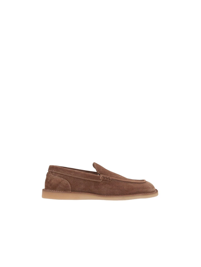 New Florio Ideal Suede Loafers-DOLCE&GABBANA-JOHN JULIA