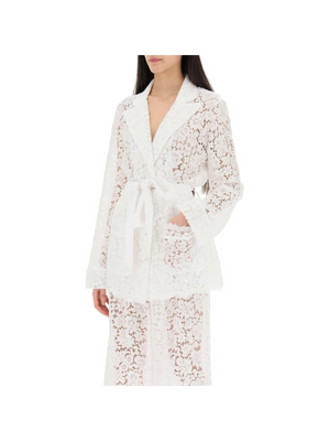 Pajama Shirt In Cordonnet Lace DOLCE & GABBANA JOHN JULIA.