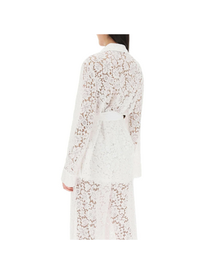 Pajama Shirt In Cordonnet Lace DOLCE & GABBANA JOHN JULIA.