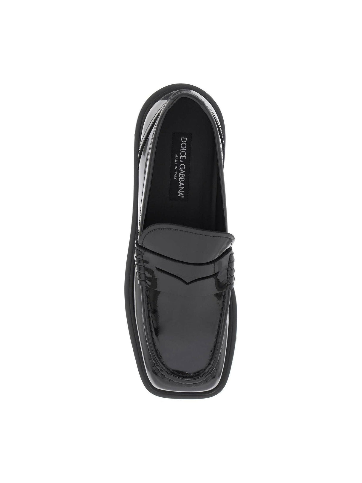 Patent Leather Loafers DOLCE & GABBANA JOHN JULIA.