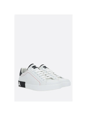 Portofino Nappa Sneakers-DOLCE&GABBANA-JOHN JULIA