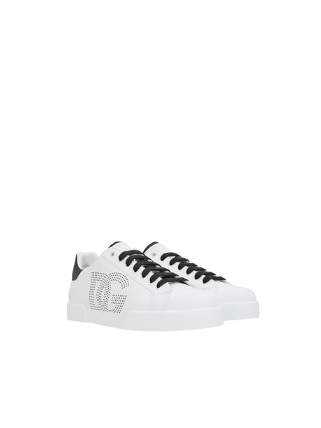 Portofino Nappa Sneakers-DOLCE&GABBANA-JOHN JULIA