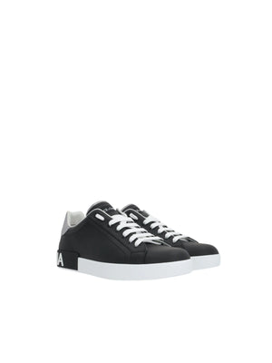 Portofino Nappa Sneakers-DOLCE&GABBANA-JOHN JULIA