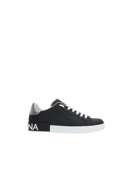 Portofino Nappa Sneakers-DOLCE&GABBANA-JOHN JULIA