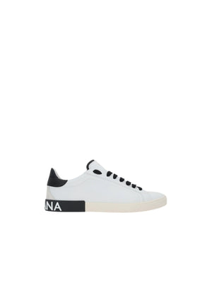 Portofino Nappa Suede Sneakers-DOLCE&GABBANA-JOHN JULIA