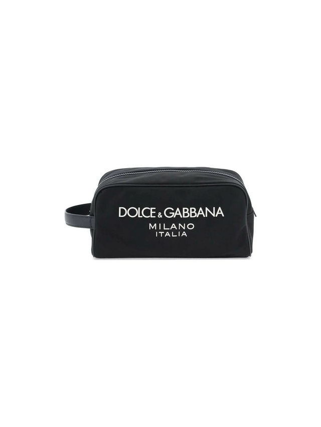 Rubberized Logo Beauty Case DOLCE & GABBANA JOHN JULIA.