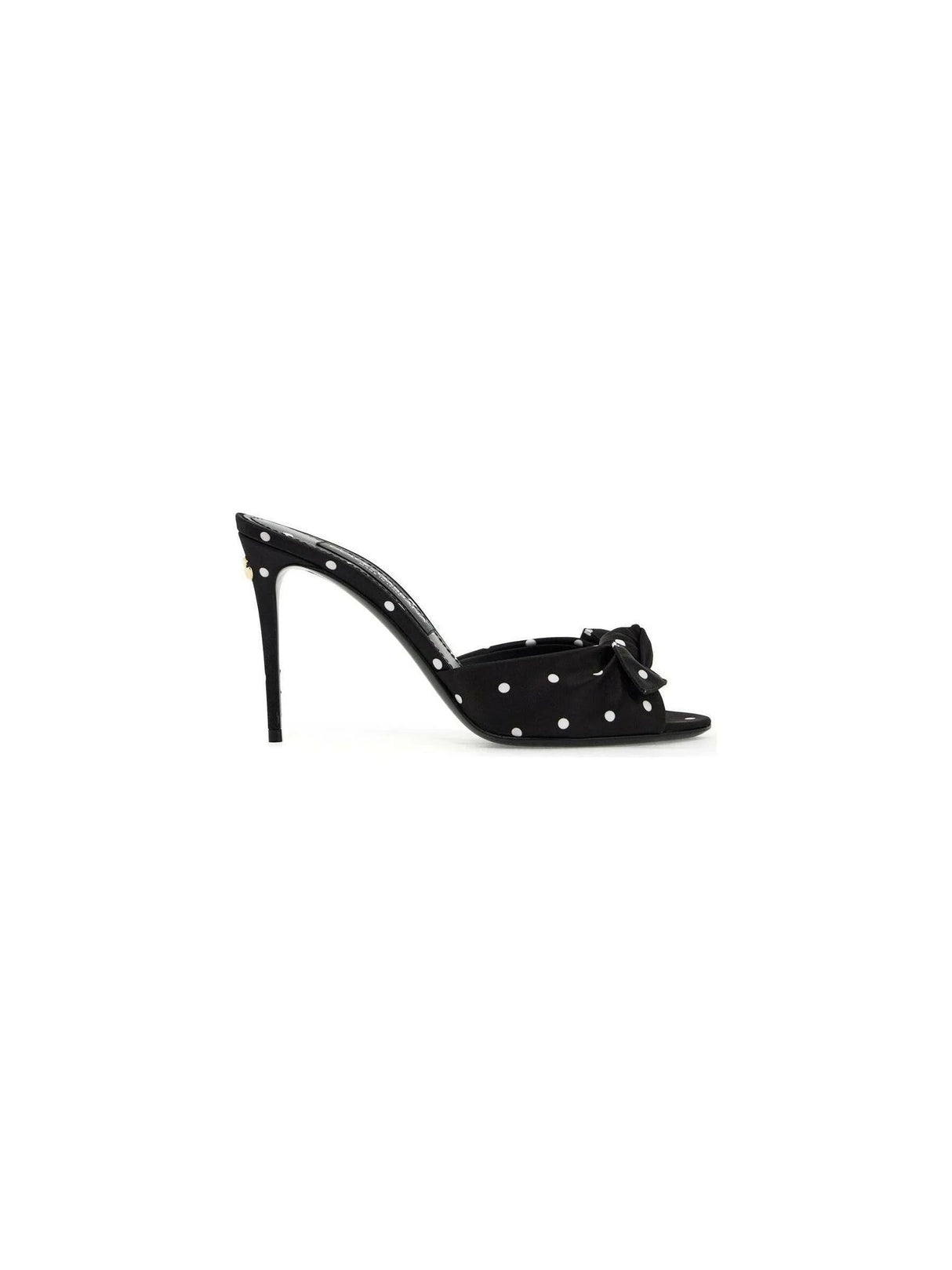 Bow Polka Dot Keira Mules-Dolce & Gabbana-JOHN JULIA