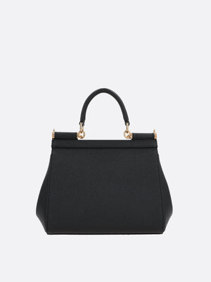 Sicily Small Top Handle Bag In Dauphine Leather